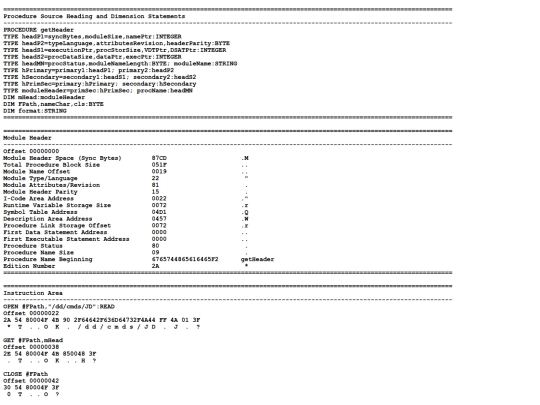 Basic09/getHeaderCode screenshot