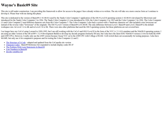 Basic09 screenshot