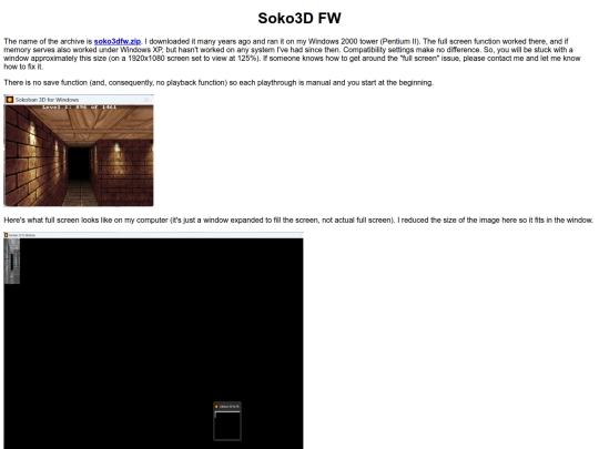 Sokoban/Hundred/Soko3D screenshot