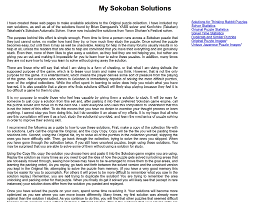 Sokoban/SokobanSolutions screenshot