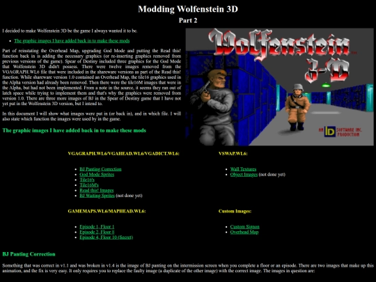Wolfenstein/modding2 screenshot