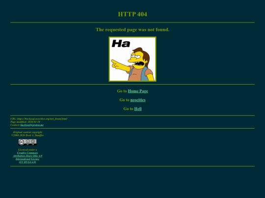 not_found screenshot