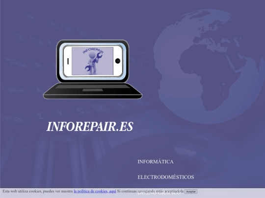 sitios web/IMFOREPARAIR screenshot