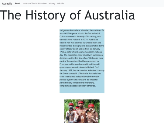 history screenshot
