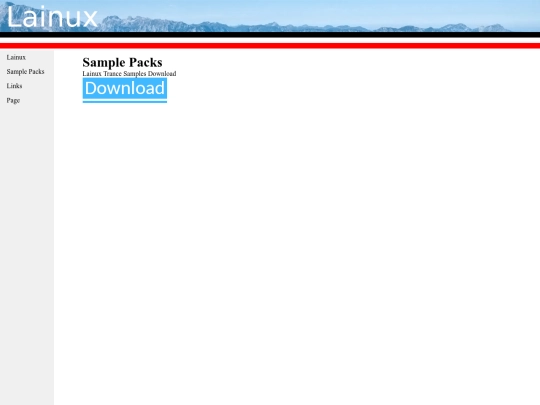 Sample Packs screenshot