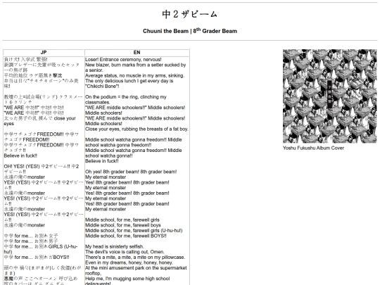 maximum-the-hormone/予習復習/chu2-the-beam screenshot