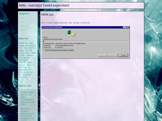 not_found screenshot