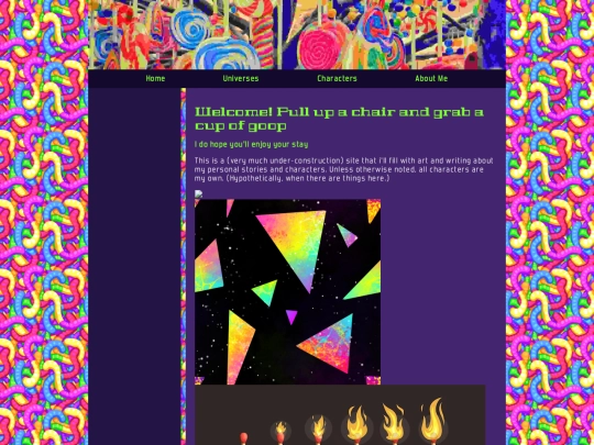 bleepblooptestpage screenshot