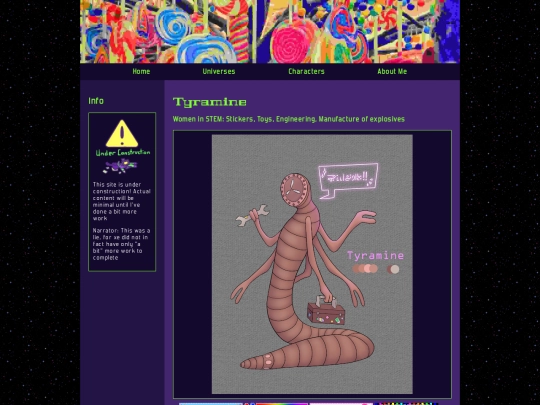 characters/tyramine screenshot