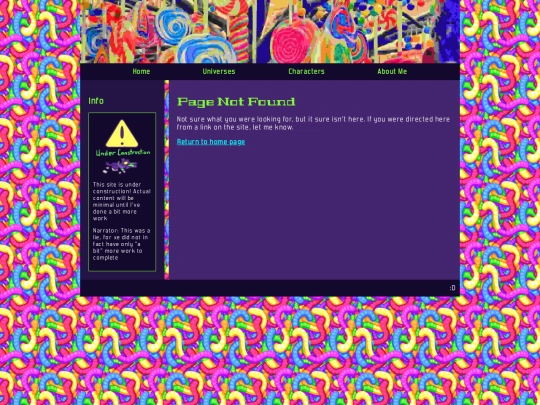 not_found screenshot
