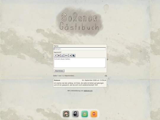 gaestebuch screenshot