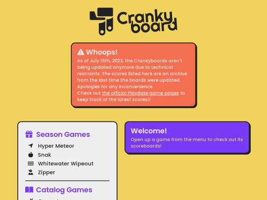 crankyboard screenshot