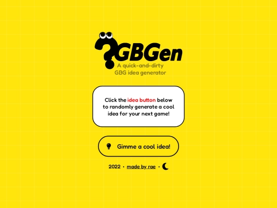 gbgen screenshot