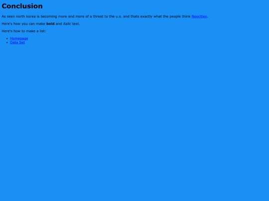 Conclusion screenshot