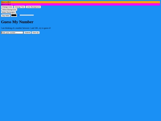 jsInteractions screenshot
