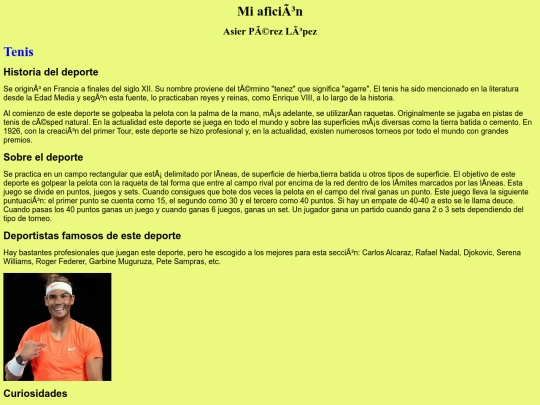 Index screenshot