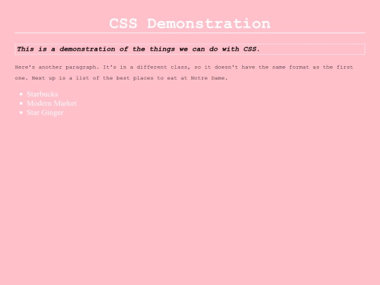 css screenshot