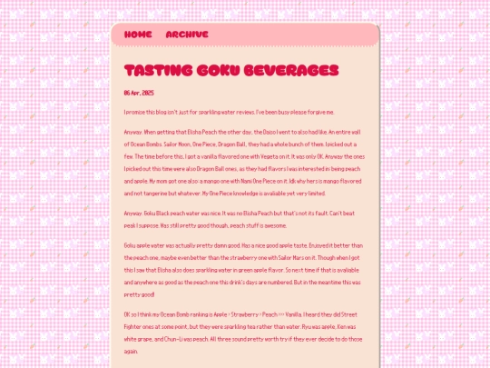 blogstuff/posts/2025-04-06-Tasting-Goku-Beverages screenshot