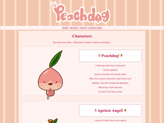 peachdog4koma/characters screenshot