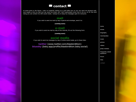 contact screenshot