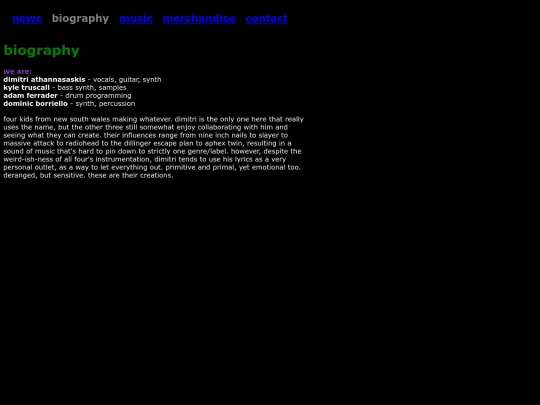 oldbio screenshot