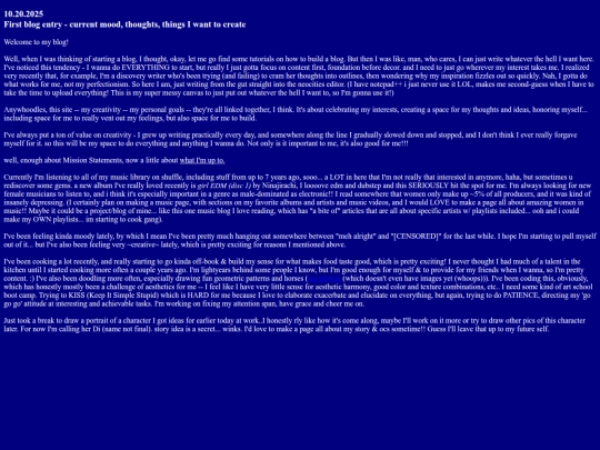 blog screenshot