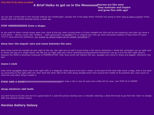 horsetutorial screenshot