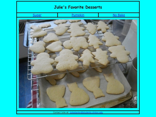 Cookies screenshot