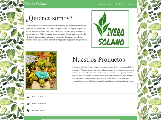 Vivero screenshot