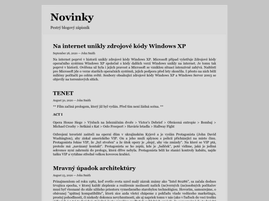 bashblog screenshot