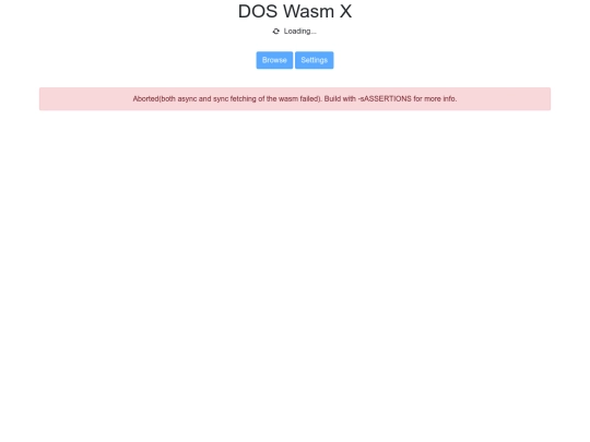 doswasmx screenshot