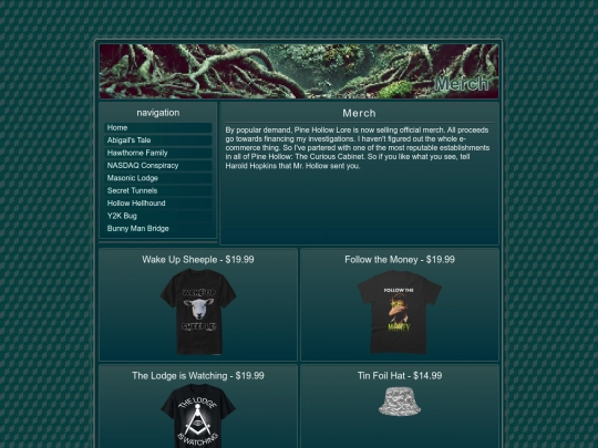 merch screenshot
