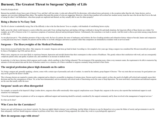 articles/burnout screenshot