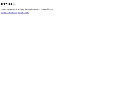 htmlos screenshot