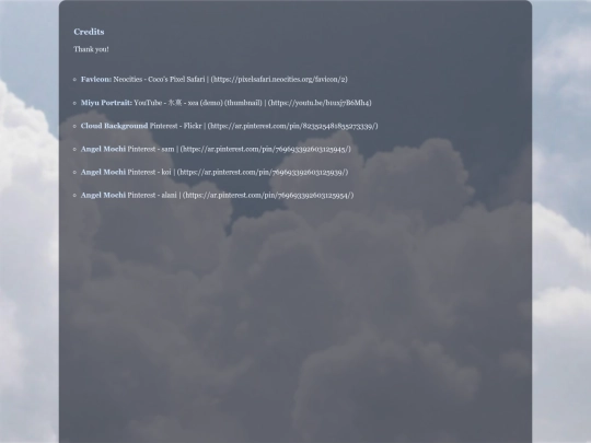 Miyu/credits screenshot