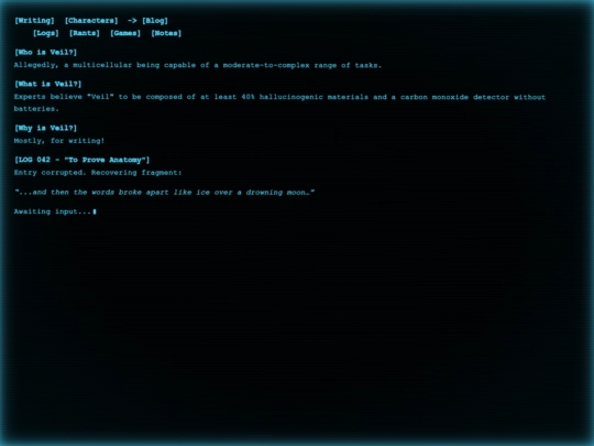 cathode/c-blog screenshot