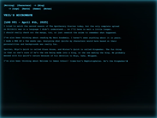 cathode/c-rants screenshot