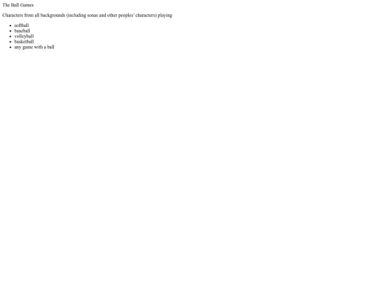 TheBallGamesAU screenshot
