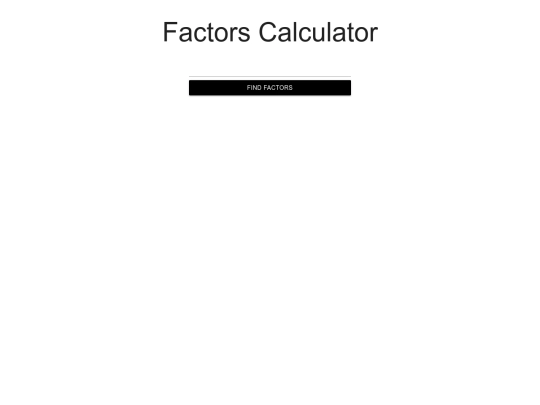 school/math/factors screenshot