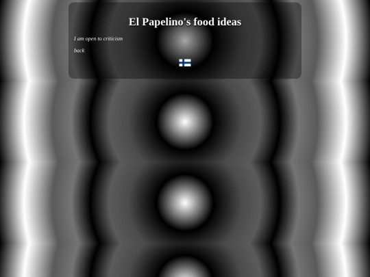 1El Papelino/EnglishPapelinoFood screenshot