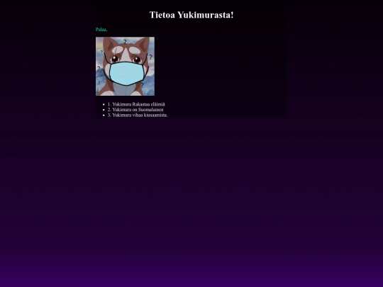 1Yukimura/Tietoaminusta screenshot