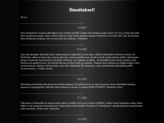 Ilmoitus screenshot