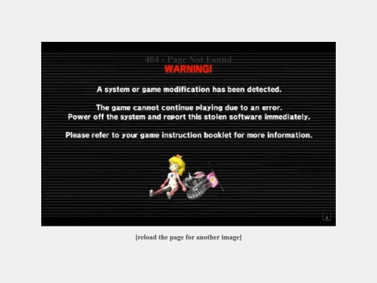 not_found screenshot