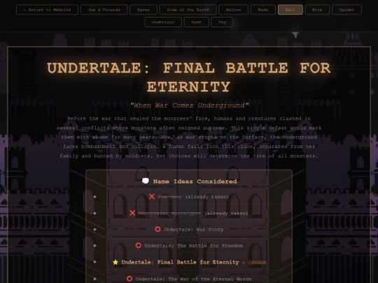 undertale screenshot