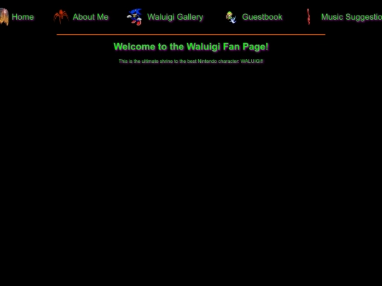waluigi screenshot
