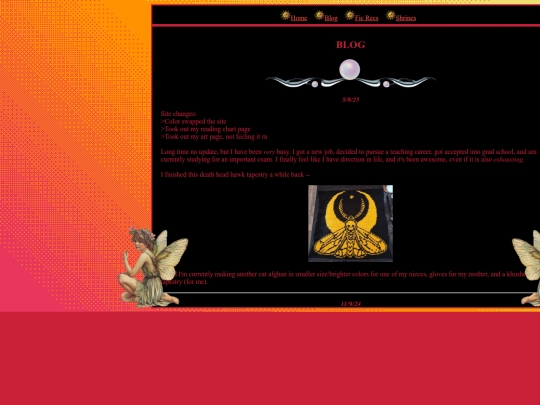 blog screenshot