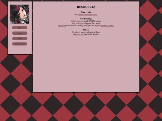 resources screenshot