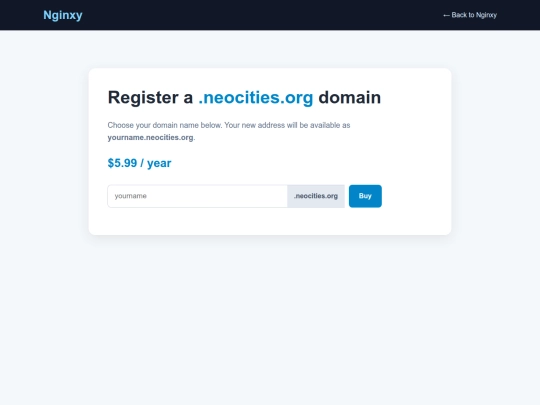 neocities.org screenshot