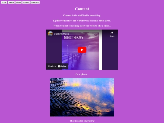 content screenshot