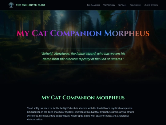 tales/my_cat_companion_morpheus screenshot